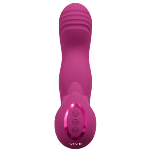VIVE Yumi - Pink - Pink USB Rechargeable Triple Motor Vibrator