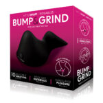 WhipSmart Bump & Grind - Black Rechargeable Rideable Vibrating Pad