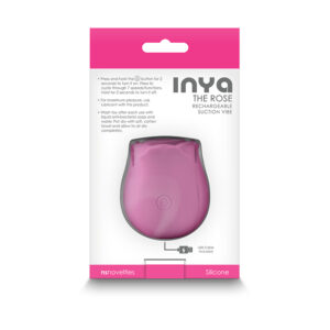 INYA The Rose - Pink - Pink Clitoral Air Pulsation Stimulator