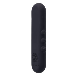 Pivot Flat Bullet - Black - Black 10.2 cm USB Rechargeable Bullet