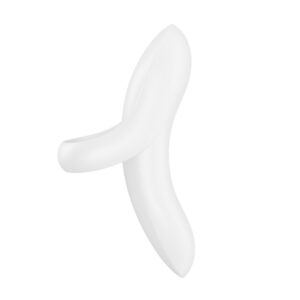 Satisfyer Bold Lover - White USB Rechargeable Finger Stimulator
