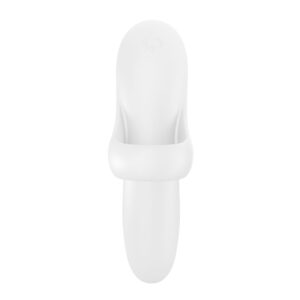 Satisfyer Bold Lover - White USB Rechargeable Finger Stimulator
