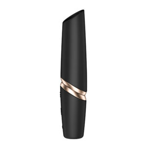 Satisfyer Perfect Kiss - Black USB Rechargeable Air Pulse Stimulator