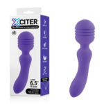 Xciter - Purple - Purple 16.5 cm USB Rechargeable Massage Wand