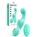Adam & Eve THE WAVE RIDER - Teal USB Rechargeable Triple Stimulating Grinder Pad with Remote Control