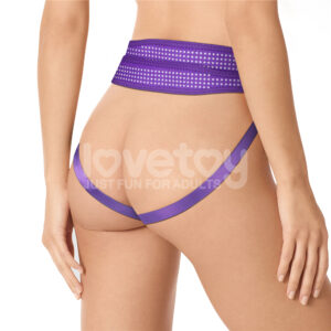 Ingen Easy Strap-On Harness - Purple Adjustable Strap-On Harness (No Probe Included)