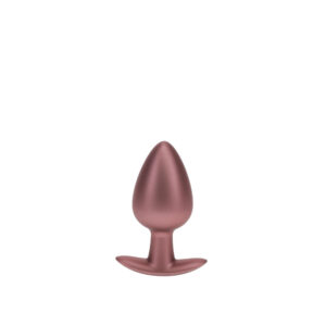 OUCH! Anal Plug - Large - Rose Gold - Rose Gold 8.9 cm Large Butt Plug