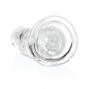 REALROCK 18 cm Straight Dildo - Clear - Clear 18 cm (7'') Dong