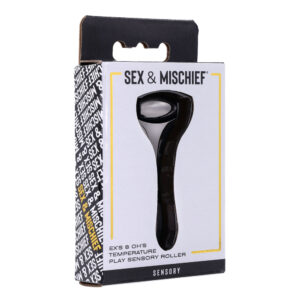 S&M Exs & Ohs Temperature Play Sensory Roller - Gunmetal Roller