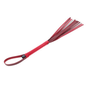 S&M Exs & Ohs Crystal Flogger - Red Flogger Whip