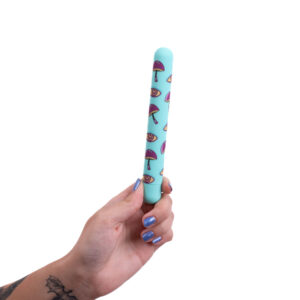 Maia LUCY XL - Light Blue 16.2 cm USB Rechargeable Bullet