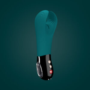 Fun Factory MANTA deep sea blue-black - Deep Sea Blue 18 cm USB Rechargeable Mens & Couples Vibrator