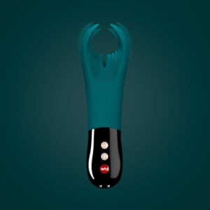 Fun Factory MANTA deep sea blue-black - Deep Sea Blue 18 cm USB Rechargeable Mens & Couples Vibrator