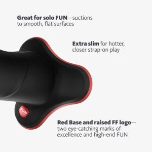Fun Factory THE BOSS STUB black - Black 17.9 cm Dildo