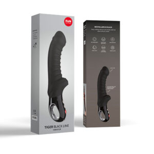 Fun Factory TIGER black - Black 22.3 USB Rechargeable Vibrator