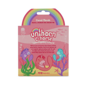 Unihorn - C Horse - Coral Throb - Coral USB Rechargeable Dual Unicorn Vibrator