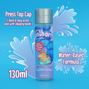 Unihorn Water-Slide Lubricant - Water Based Lubricant - 130 ml Bottle